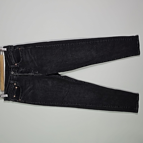 LEVI'S faded black 28x28 high rise jeans - Picture 1 of 8
